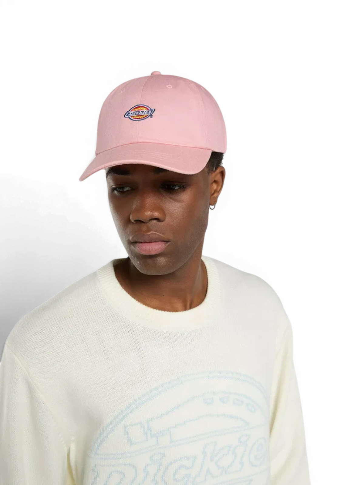 Casquettes Dickies Hardwick Bridal Rose, vue portée homme
