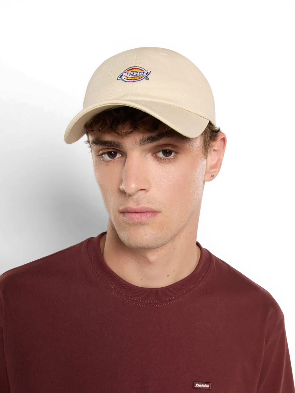 Casquettes Dickies Hardwick Whitecap Gray, vue portée homme
