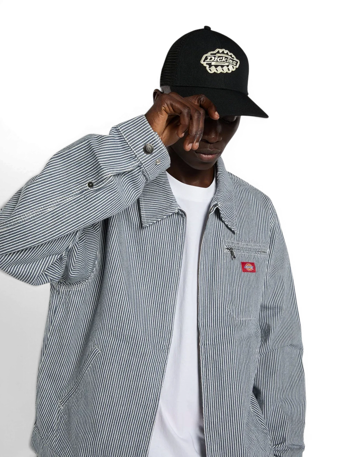 Casquettes Dickies Irondale Trucker Cap Black, vue portée homme