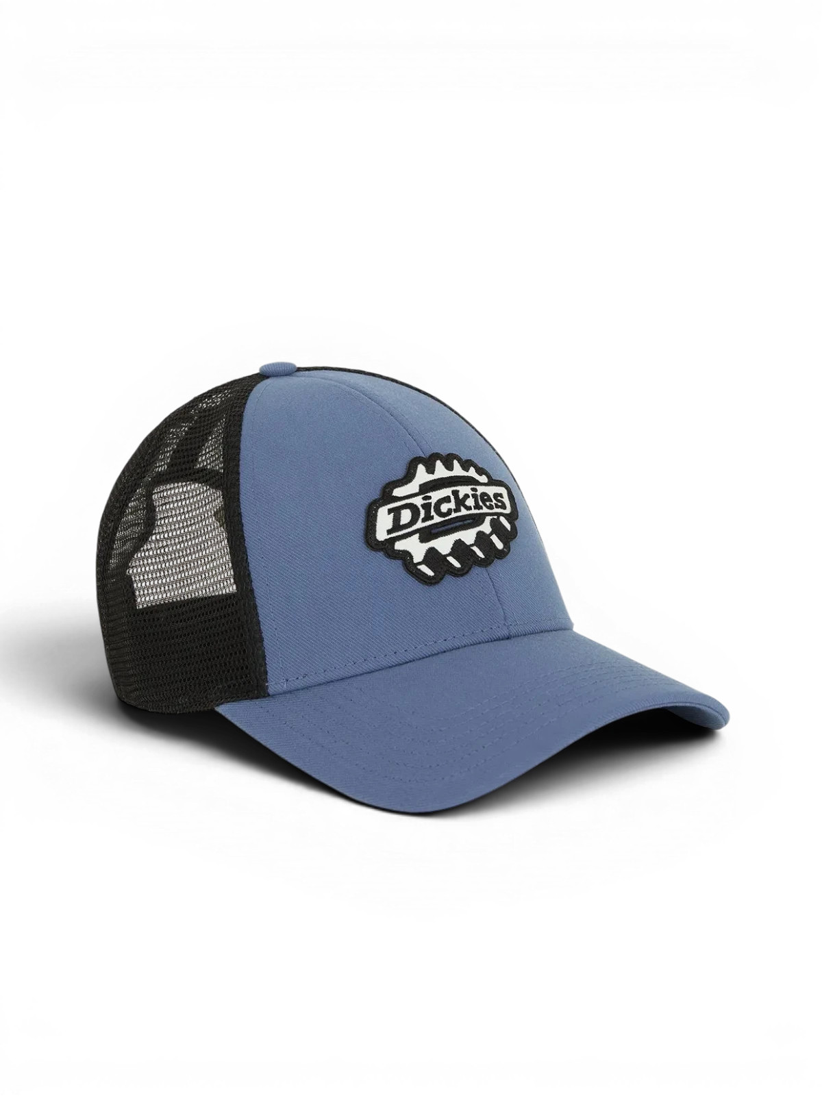 Casquettes Dickies Irondale Trucker Cap Retro Indigo, vue de ¾