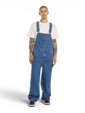 Salopette Dickies Loose Denim Bib Classic Blue, vue portée de face
