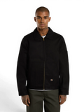 Vestes Dickies M Unline Eisenhwr Jkt Rec Black, vue portée de face