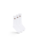 Chaussettes Dickies Valley Grove Sock White, vue de face