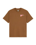 Teeshirts Element Cosmic Dance Ss (Cqk0) Sepia, vue de face