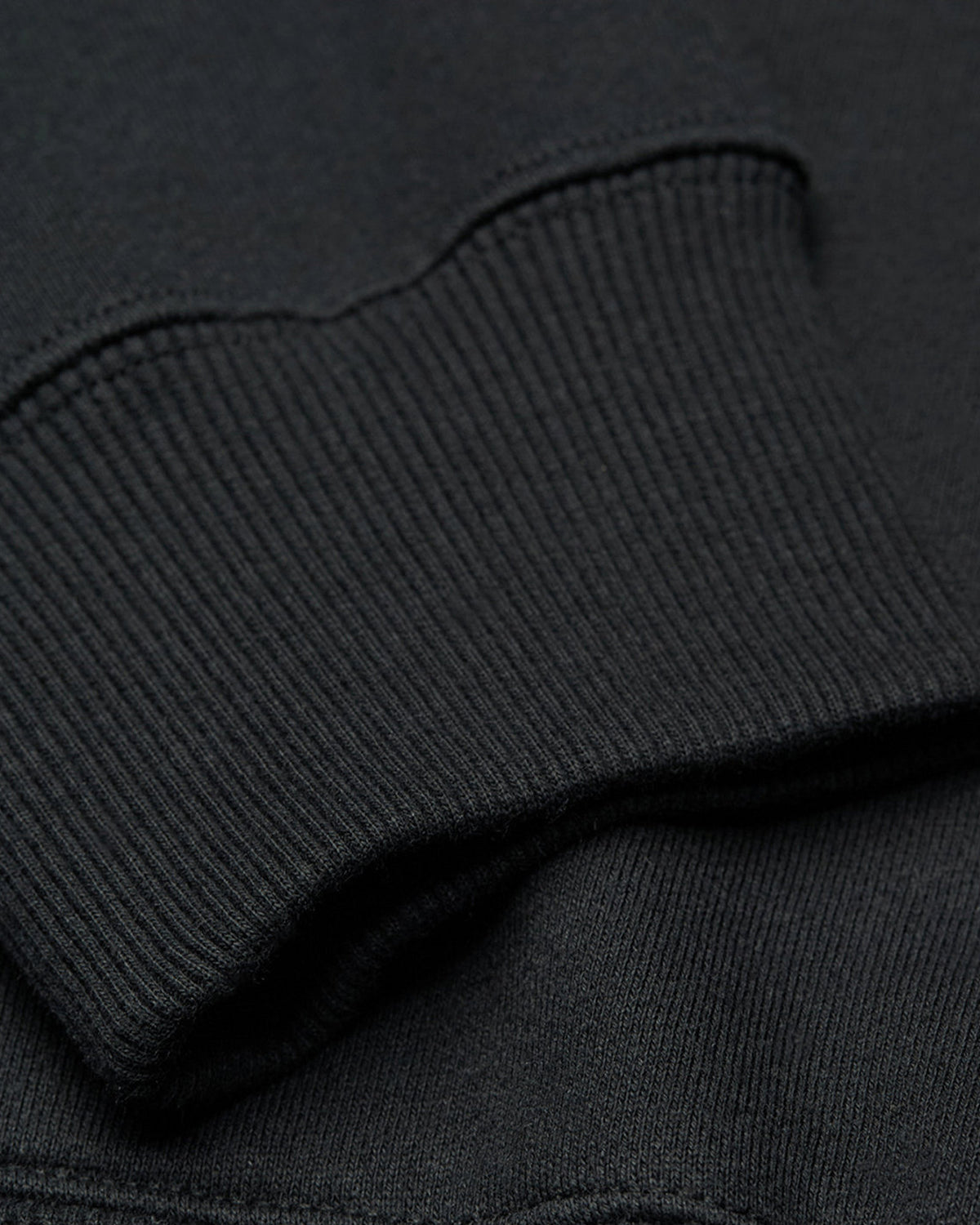 Sweatshirts Element Digit (Fbk) Flint Black, Gros plan sur le poignet de la manche