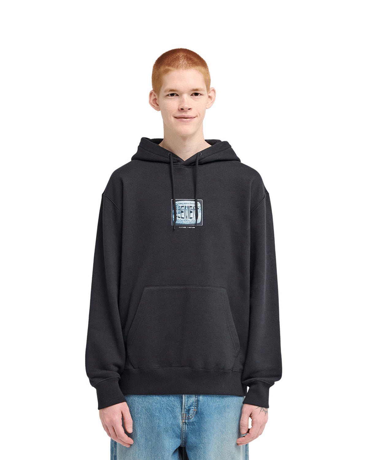 Sweatshirts Element Digit (Fbk) Flint Black, vue porté de face