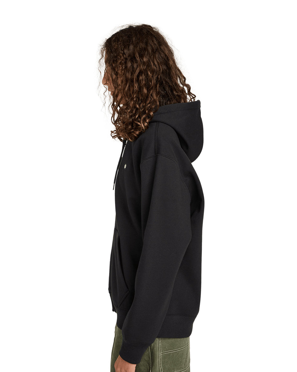 Sweatshirts Element Icon Rain (Fbk) Flint Black, vue de coté