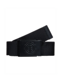 Ceintures Element Icon Webbing Belt Flint Black, vue de face