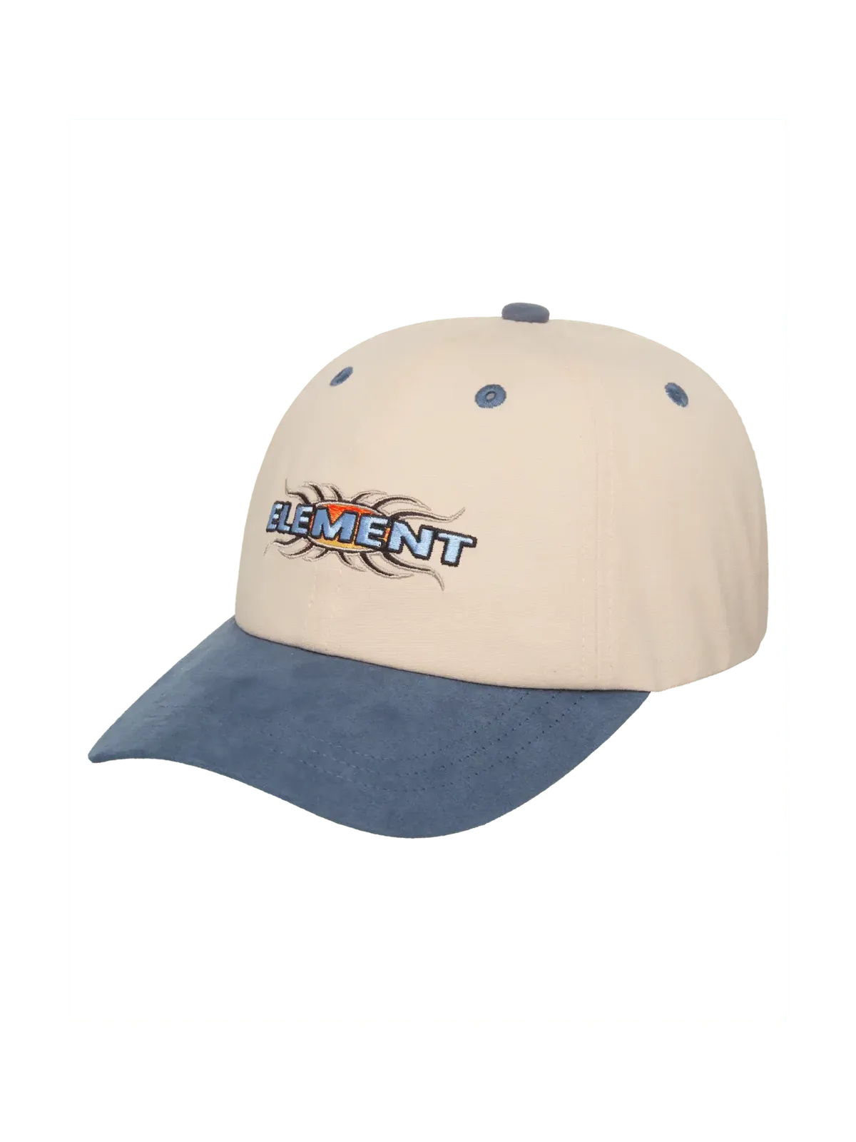 Casquettes Element Inner Sounds Baseball Cap Oat Milk, vue de face de ¾