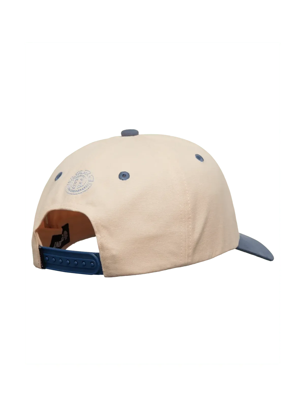Casquettes Element Inner Sounds Baseball Cap Oat Milk, vue de l’arrière de ¾