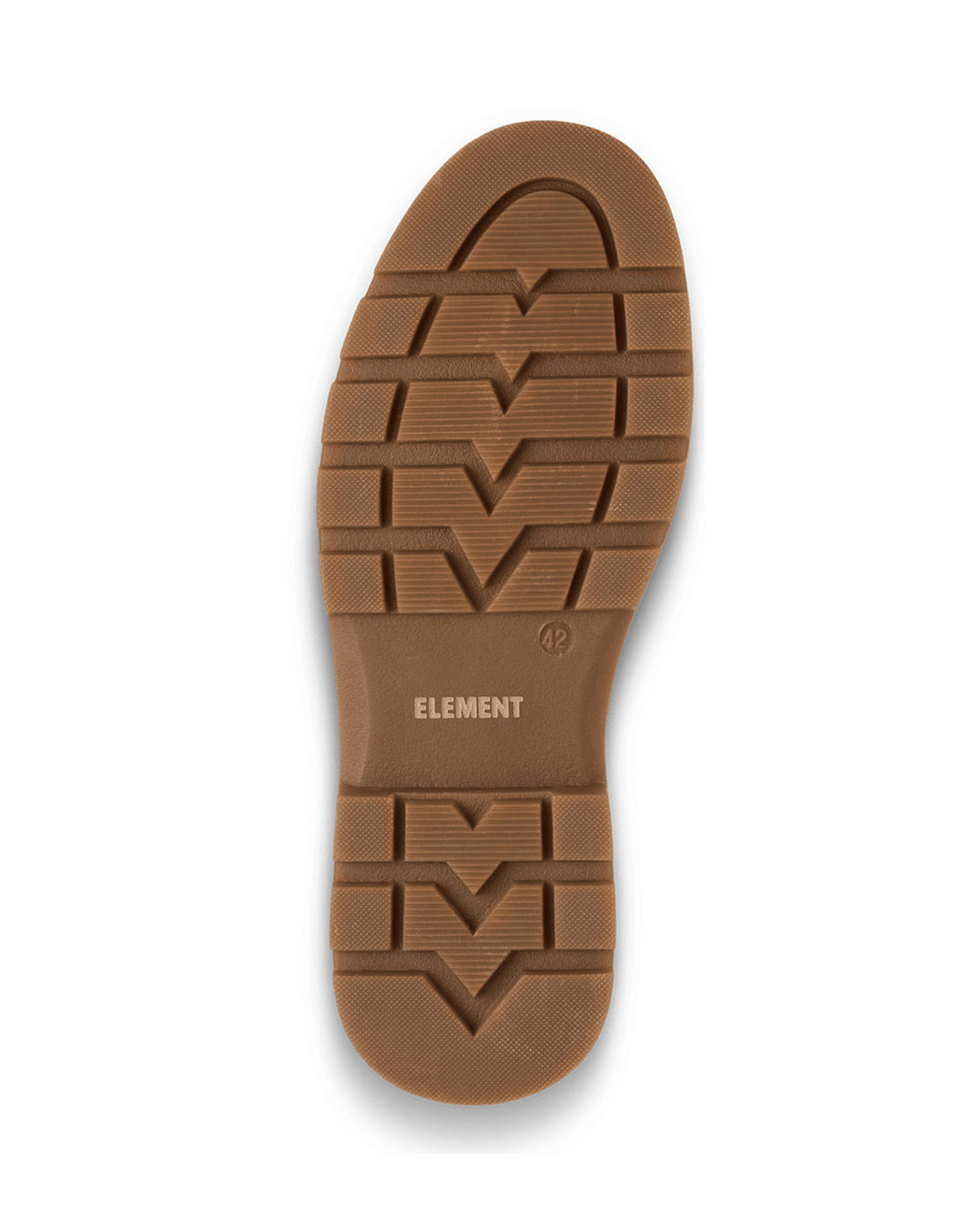 Derby Element Lmt Derby (Czn0) Caramel Cafe, vue de dessous de la semelle extérieure