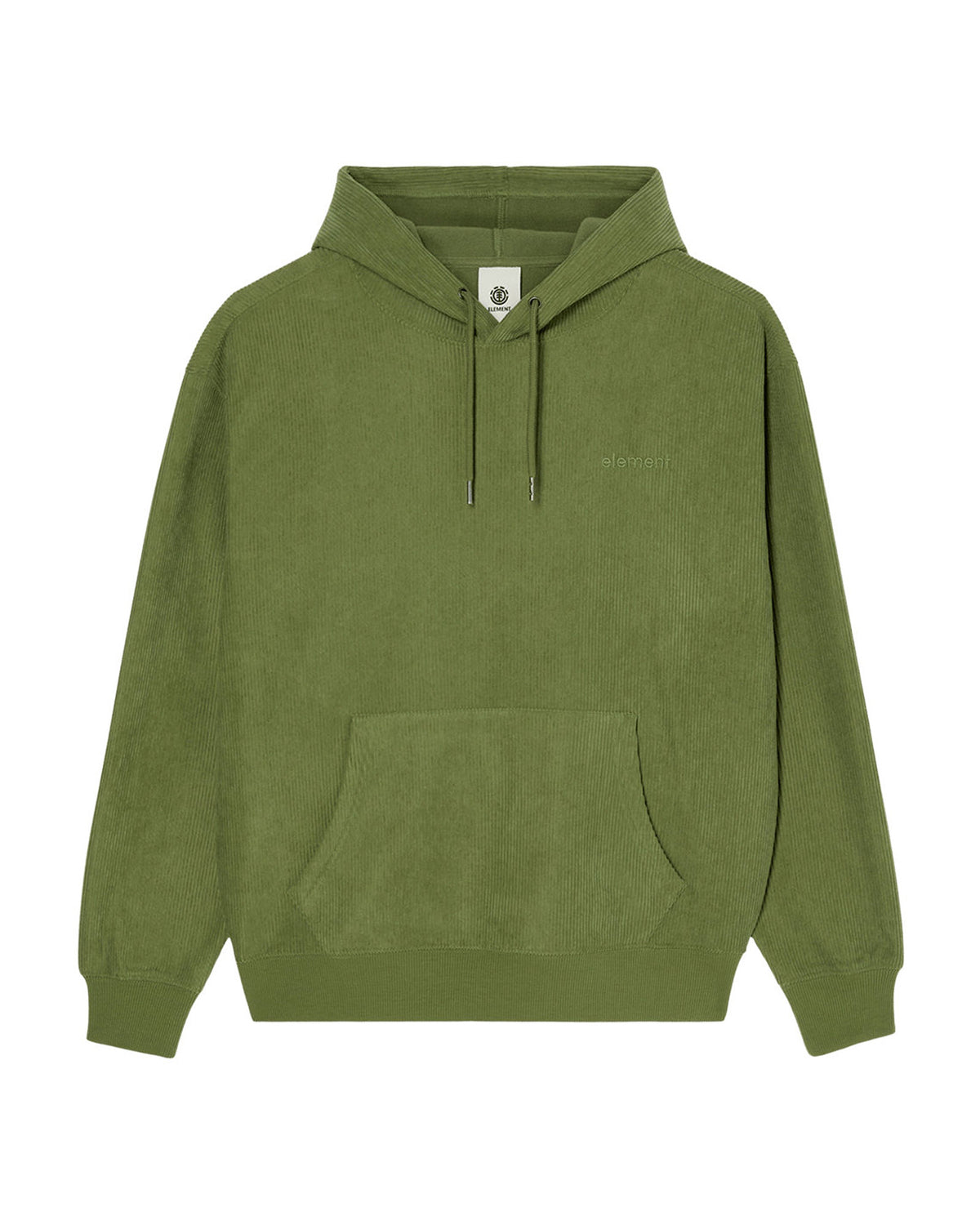 Sweatshirts Element Lowcase Corduro (Gqq0) Bronze Green, vue de face