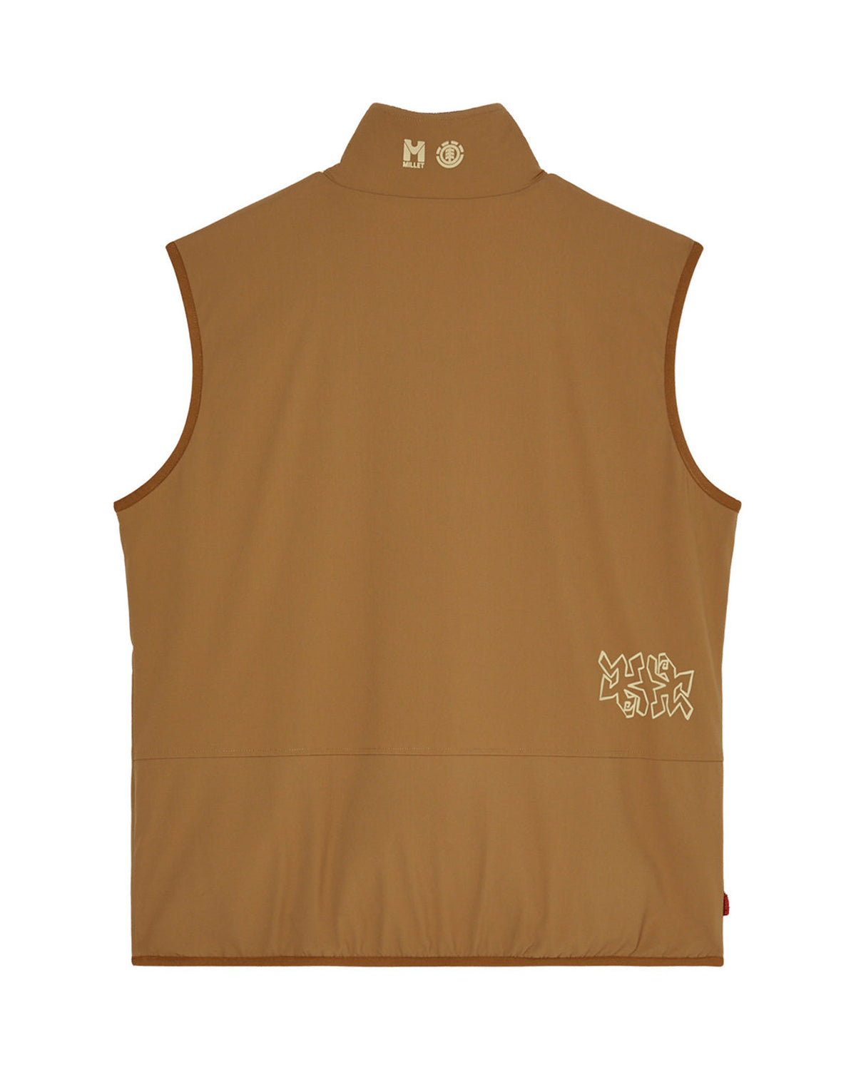 Vestes Element Mxe Revers Vest (N421) Toffee Mxe, vue de dos