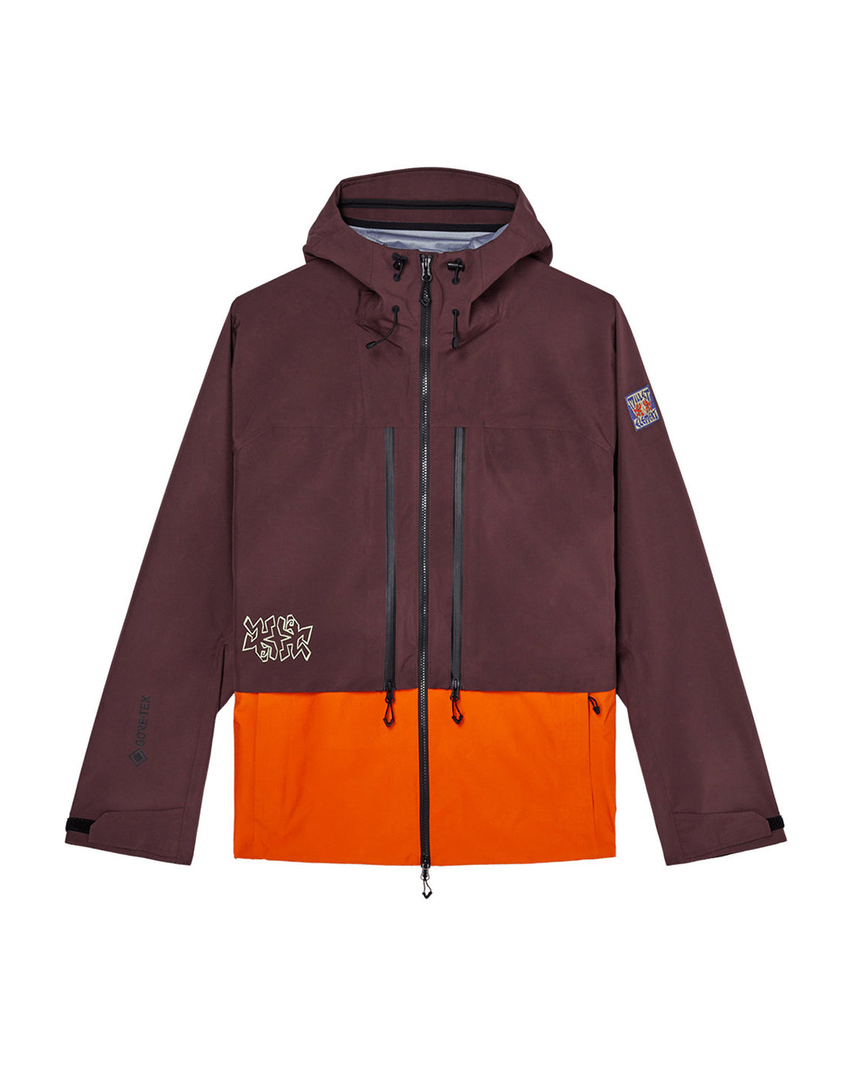 Vestes Element Mxe Shell Gtx J (N353) Truffle Mxe, vue de face