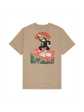 Teeshirts Element Pizza Ss Aluminum, vue arrière a plat