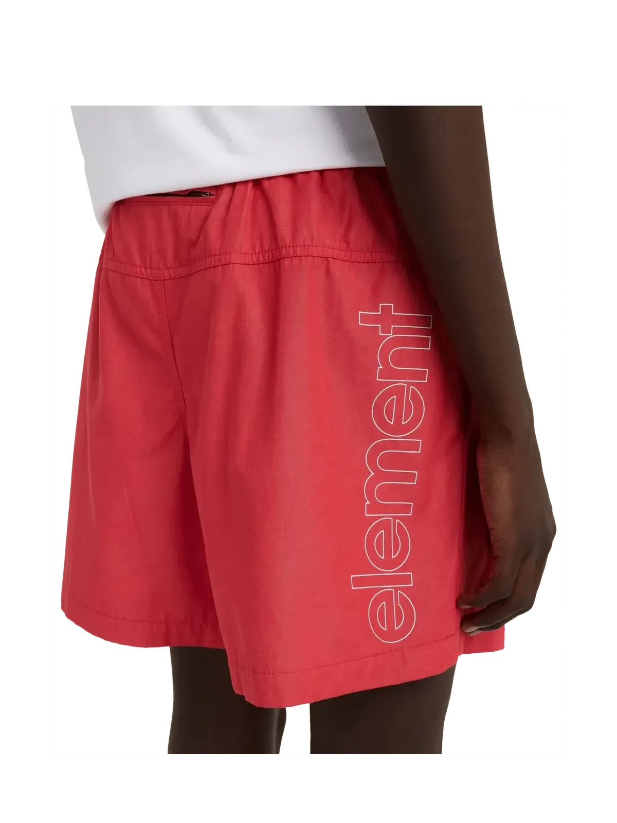 Maillots de bain Element Pool Chillin Vintage Wash Cardinal, vue portée ¾ arrière