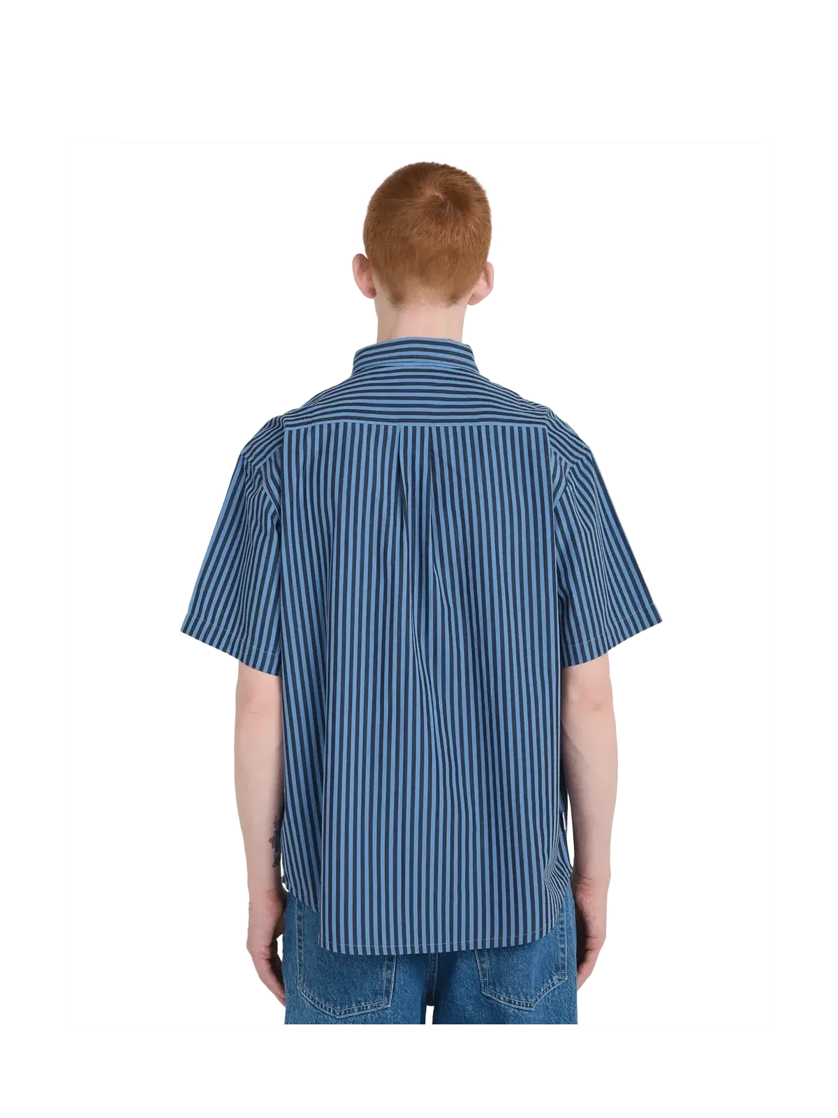 Chemises Element Regular Button Down Ss Riviera/Offblack, vue portée de dos
