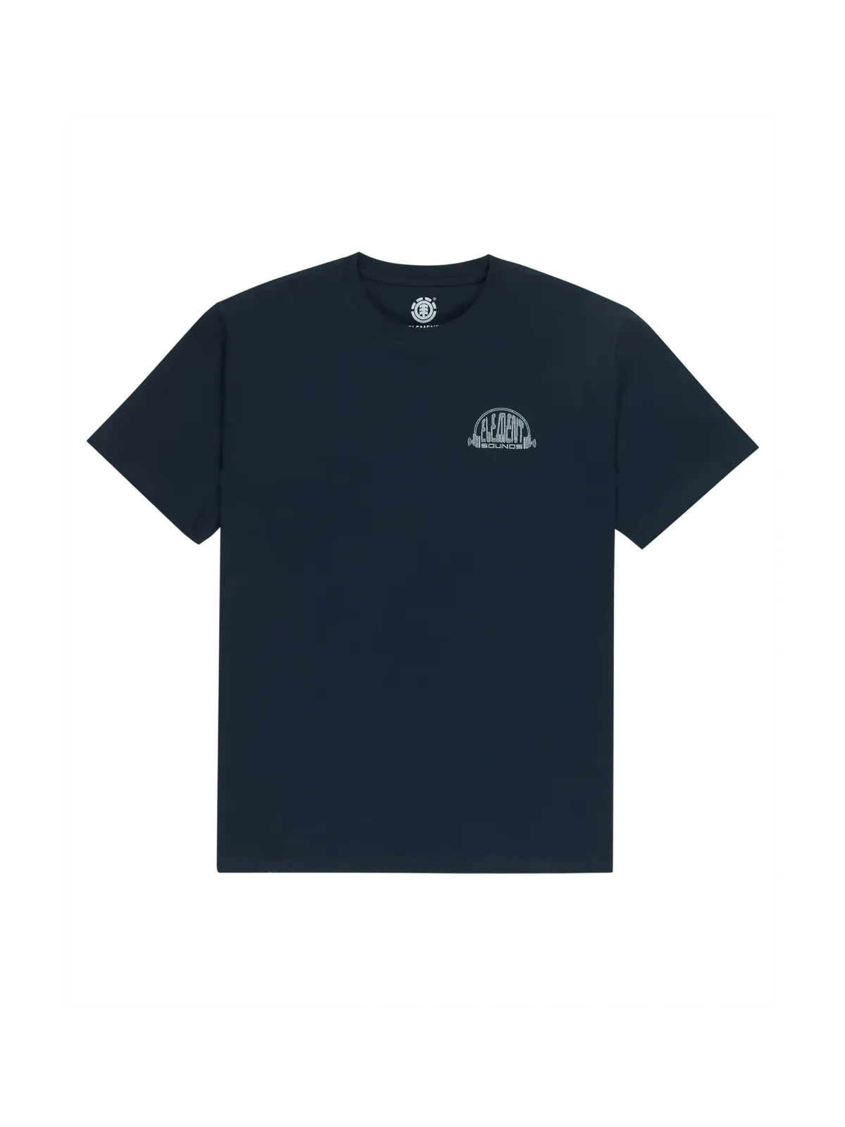Teeshirts Element Spinner Ss Eclipse Navy, vue de face a plat