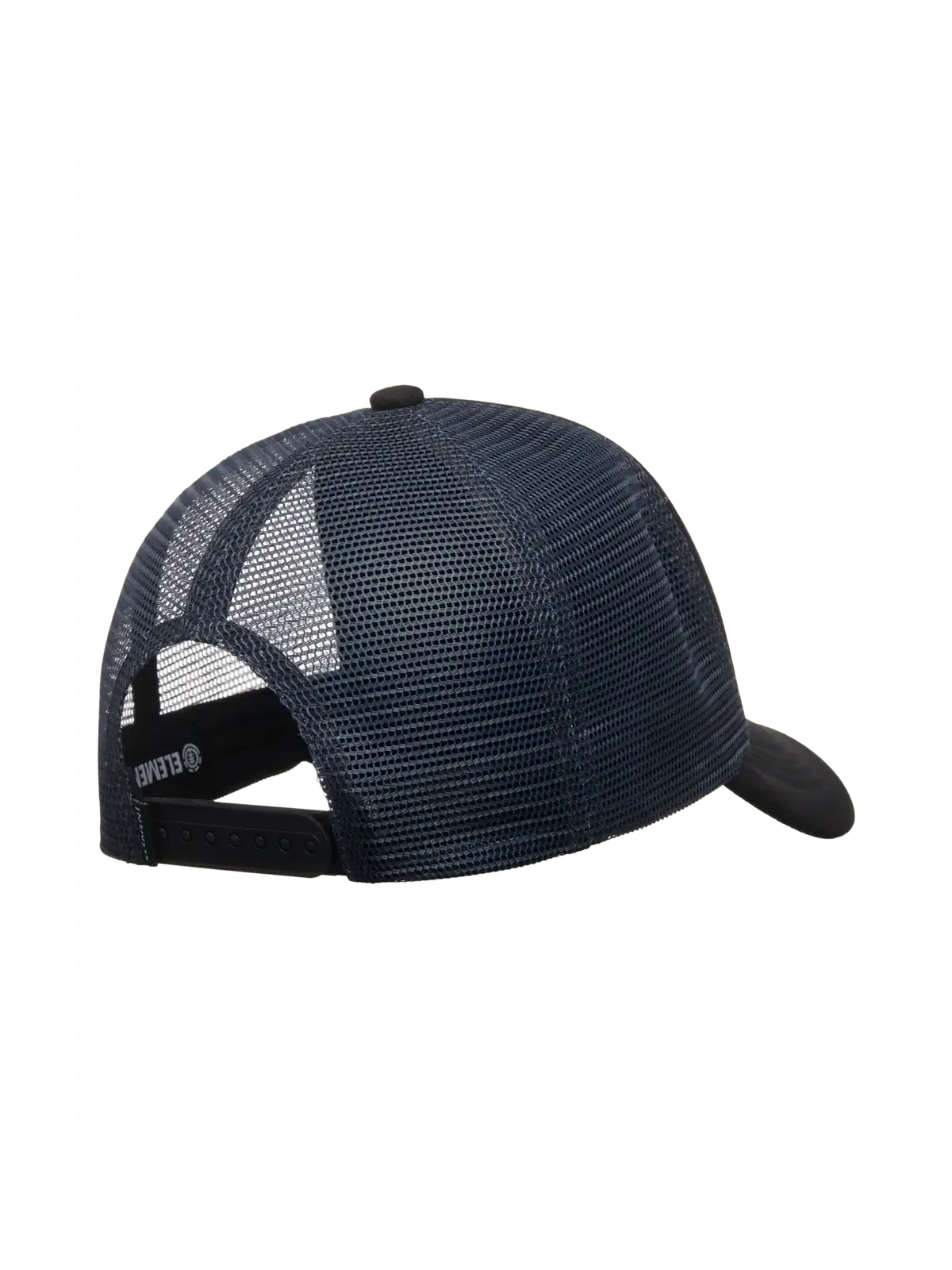 Casquettes Element Team Trucker Cap Flint Black, vue de l’arrière de ¾