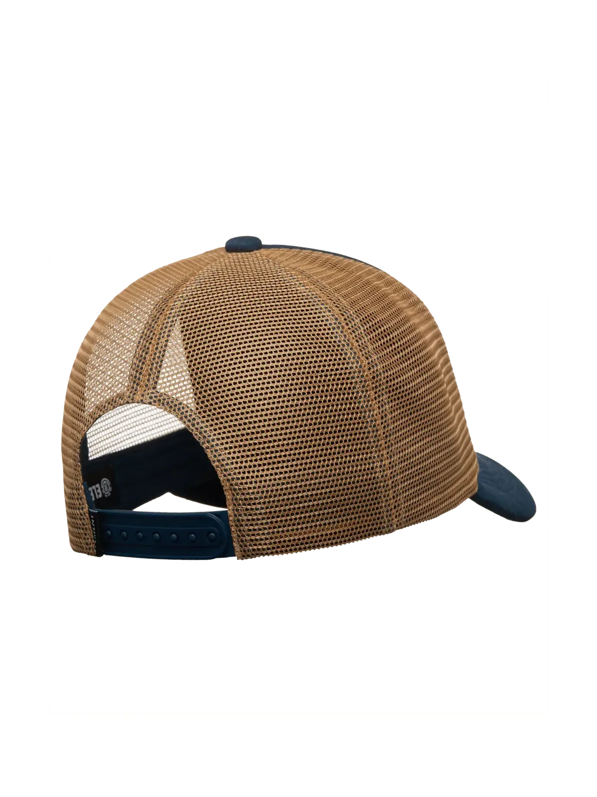 Casquettes Element Team Trucker Cap Indigo, vue de l’arrière de ¾