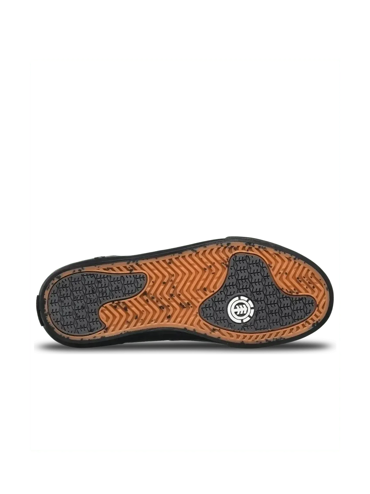 Chaussures de skateboard Element Topaz C3 2.0 Forest Night, vue de la semelle