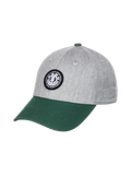 Casquettes Element Treelogo 2.0 Cap Mid Grey Heather, vue de face de ¾