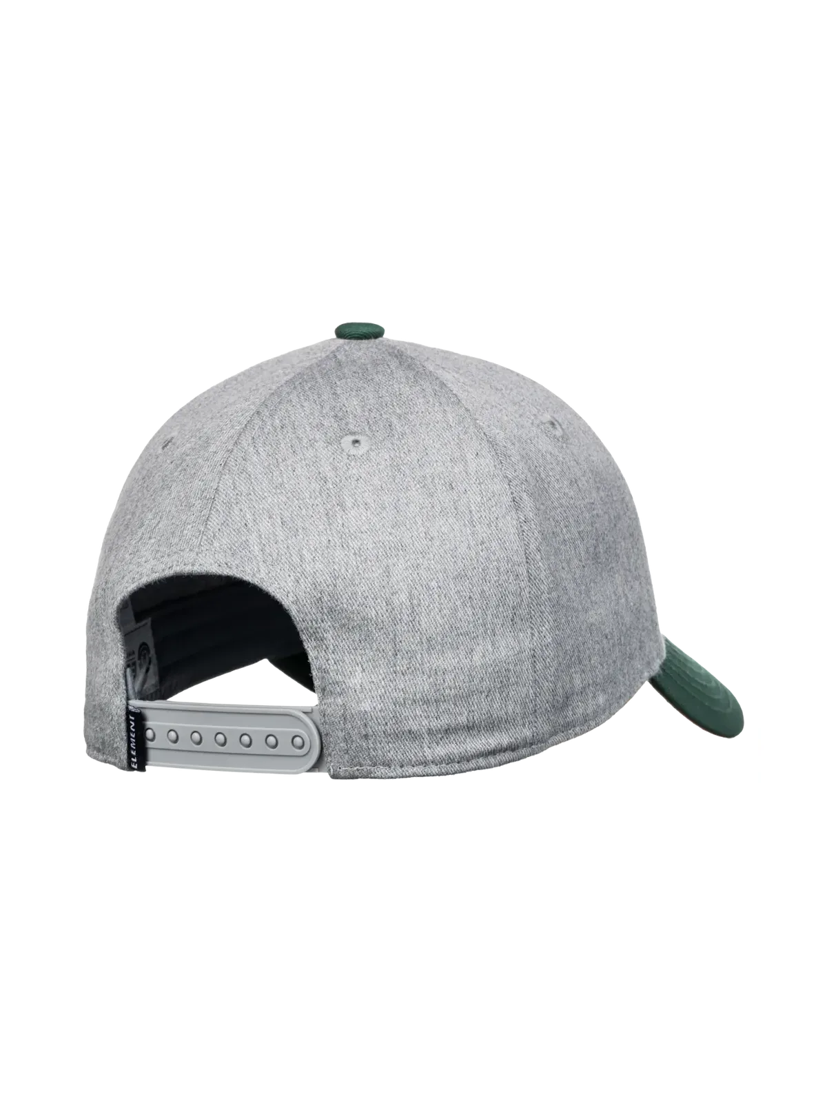 Casquettes Element Treelogo 2.0 Cap Mid Grey Heather, vue de l’arrière de ¾