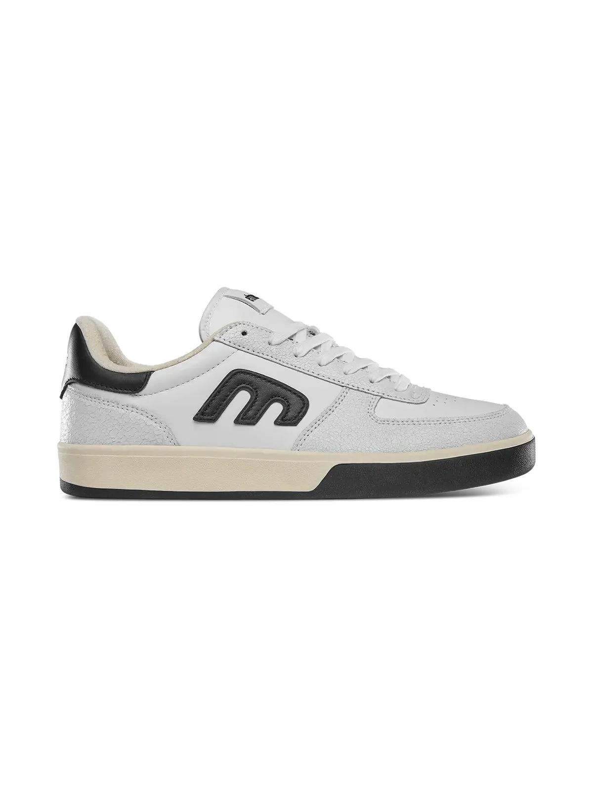 Chaussures de skateboard Etnies Emerson Marshmallow, vue de coté