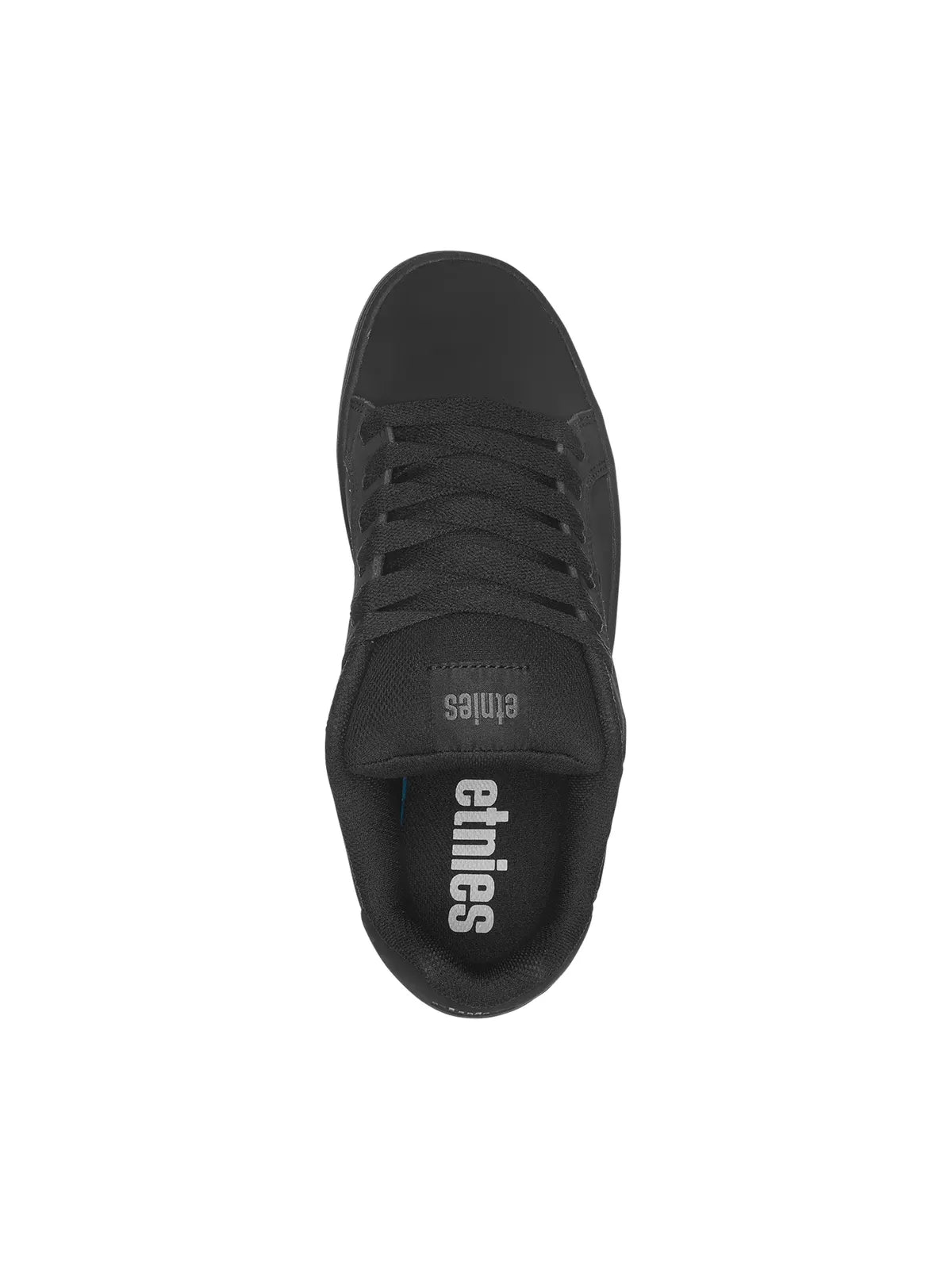 Chaussures de skateboard Etnies Fader Black Raw, vue de dessus
