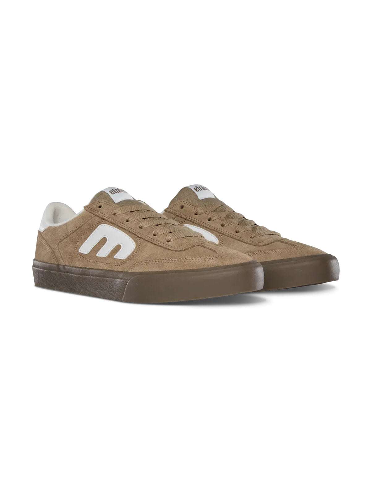 Chaussures de skateboard Etnies Etnies Locut Vulc Warm Grey Warm Grey, vue de ¾ face