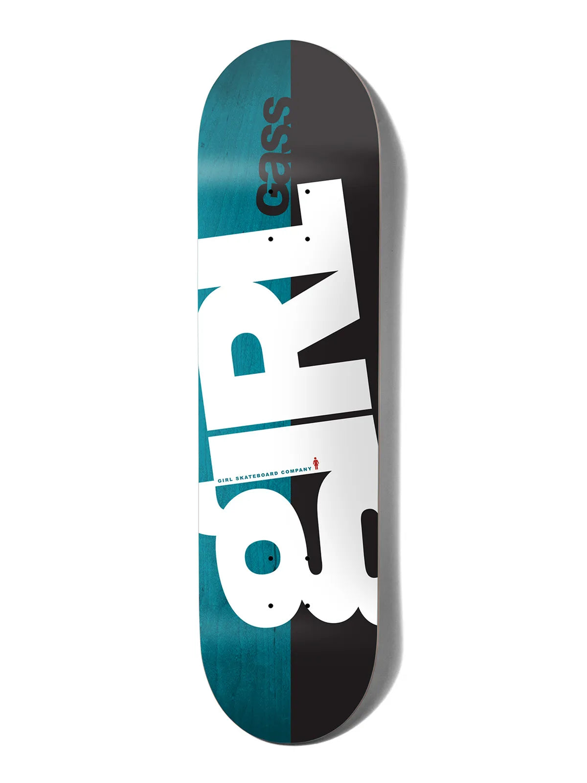 Planches de skate   Girl Deck Rising Gass 8.25 X 31.875, vue de dessous