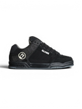Chaussures de skateboard Globe Tilt Black/Black Tpr, vue de coté