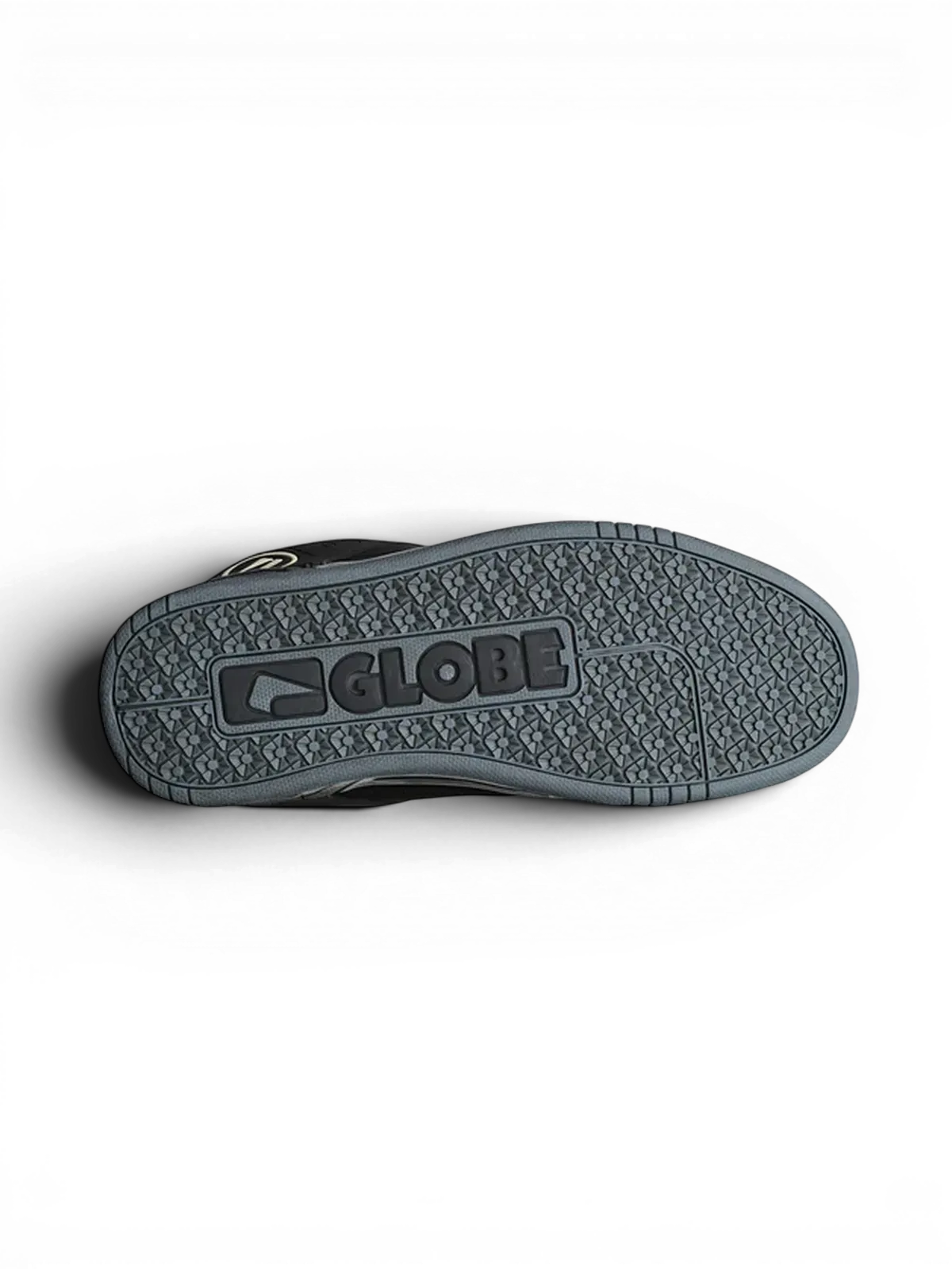 Chaussures de skateboard Globe Tilt Black/Black Tpr, vue de dessous