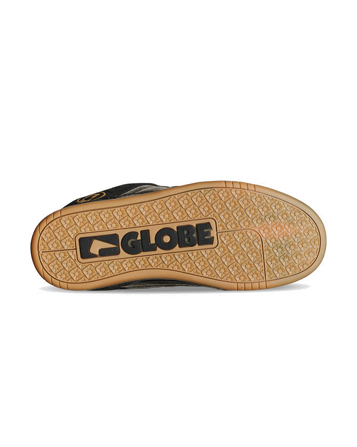 Chaussures de skateboard Globe Tilt Distressed Leather, vue du dessous de la semelle extérieur