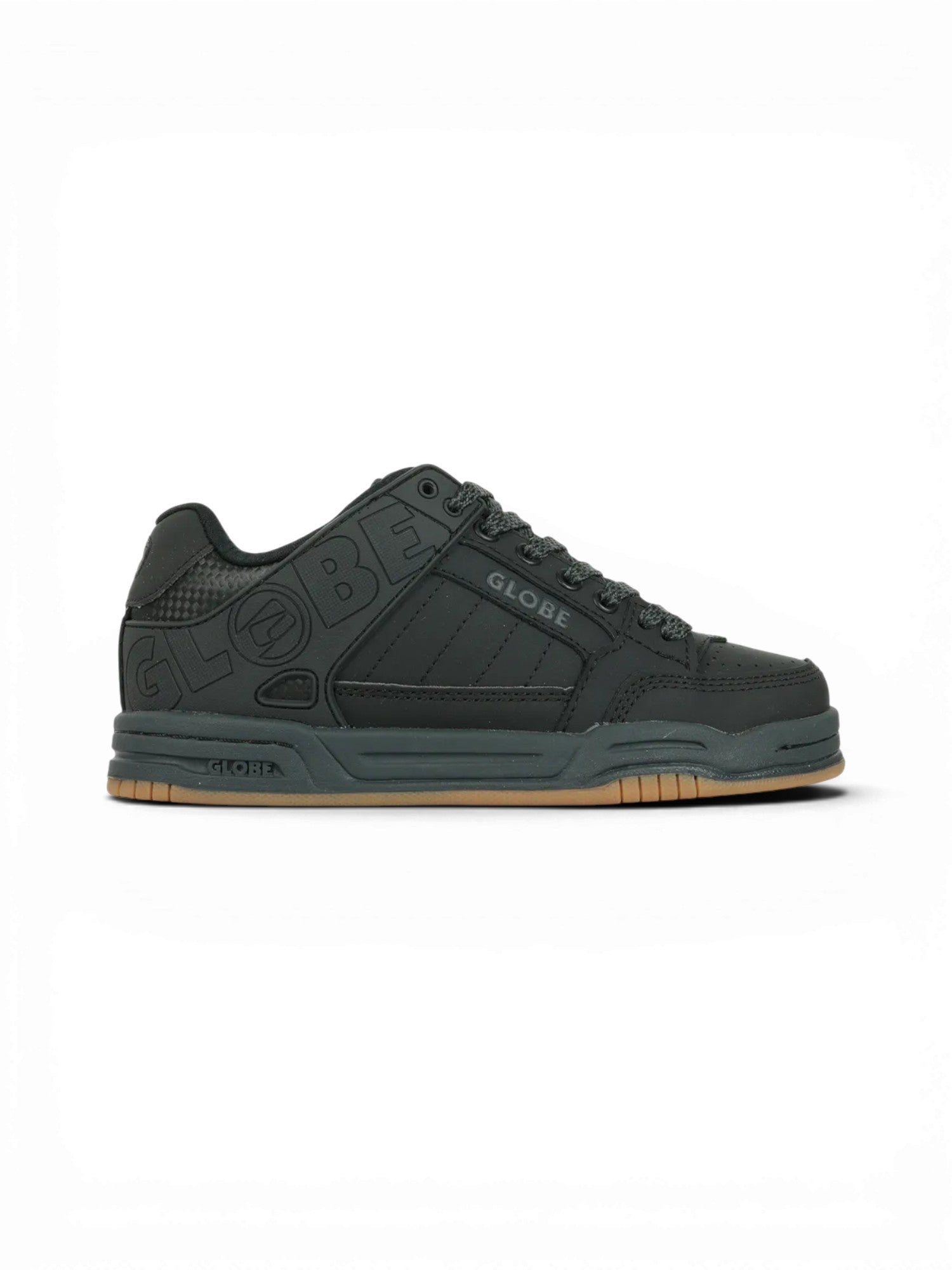 Globe Tilt-Kids Black/Grey/Gum - Chaussures de skateboard