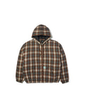 Vestes Huf Huf Jacket Durango Work Dark Brown Dark Brown, vue de face