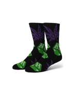 Huf socks dice buddy crew Black - Chaussettes
