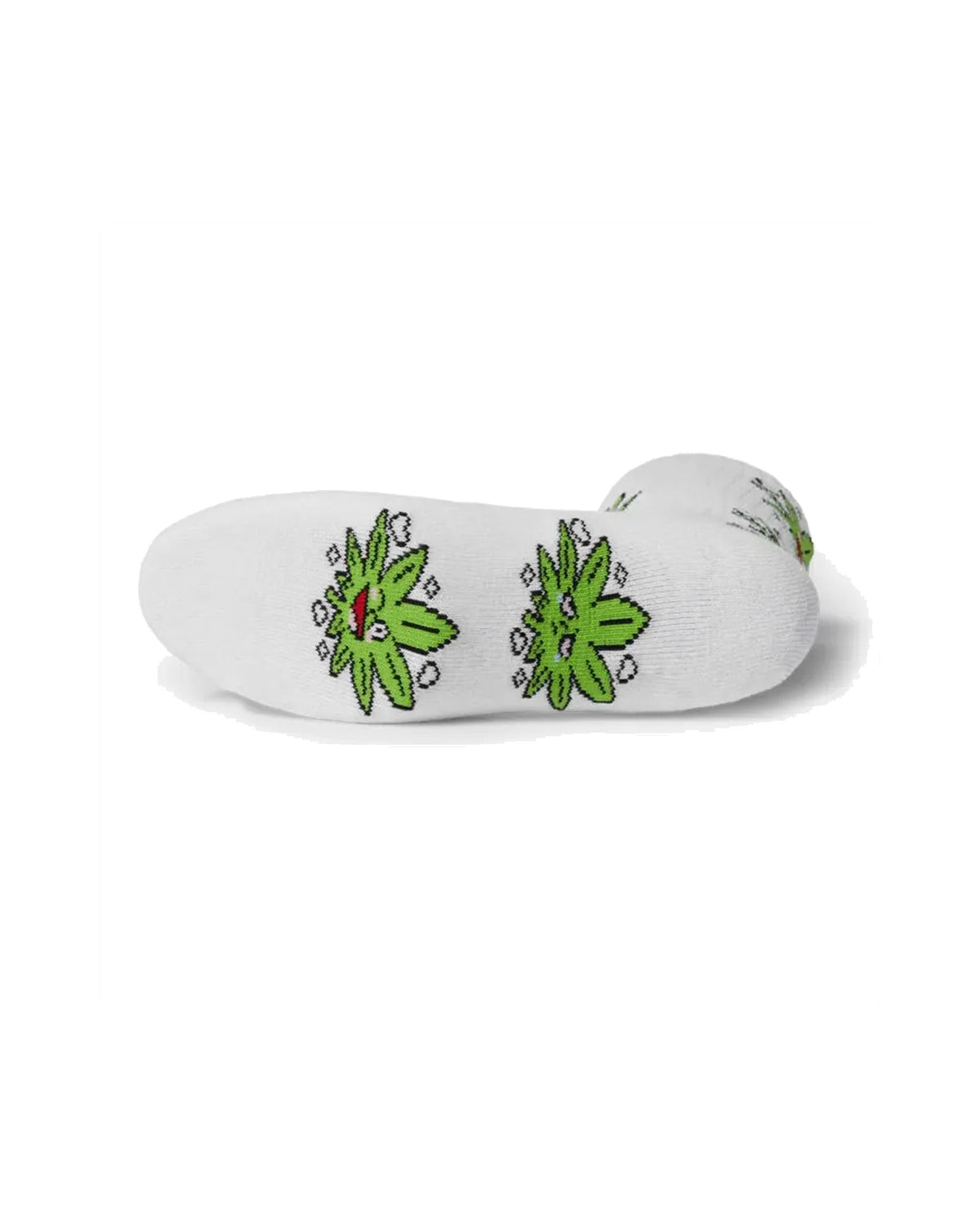 Chaussettes Huf Huf Socks Kawaii Buddy White White, vue de dessous