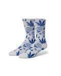 Chaussettes Huf Huf Socks Plantlife Porcelain White Porcelain White, vue de face de ¾