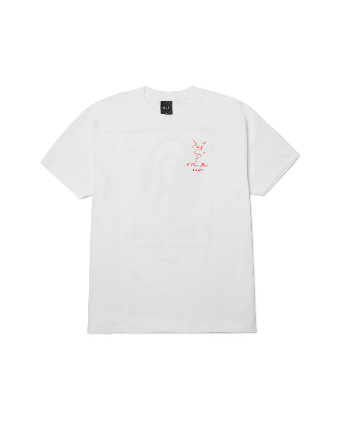 Teeshirts Huf Huf T-Shirt Digital Renaissance Ss White White, vue de face