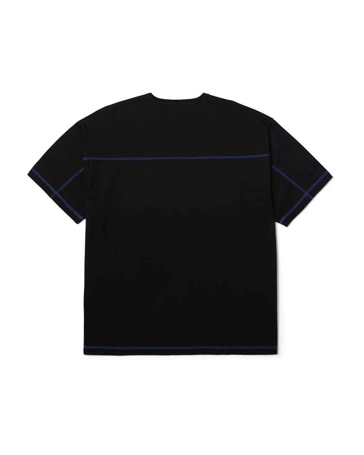 Teeshirts Huf Huf T-Shirt Legacy Football Black Black, vue de dos