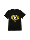 Teeshirts Huf T-Shirt Fantasies Ss Black, vue à plat devant
