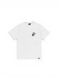 Teeshirts Jacker Black Sardine T-Shirt White, vue a plat de face