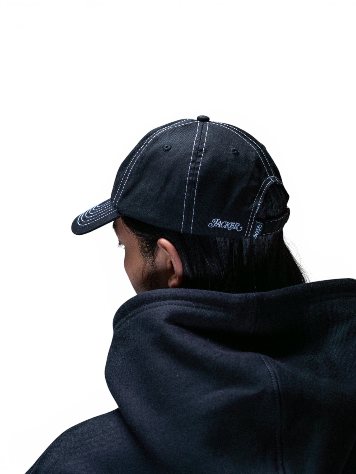 Casquettes Jacker Classic Cap Black, vue arrière