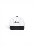 Vue casquette jacker classic stripe de face