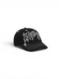 Casquettes Jacker Crash Cap Black, vue de face ¾