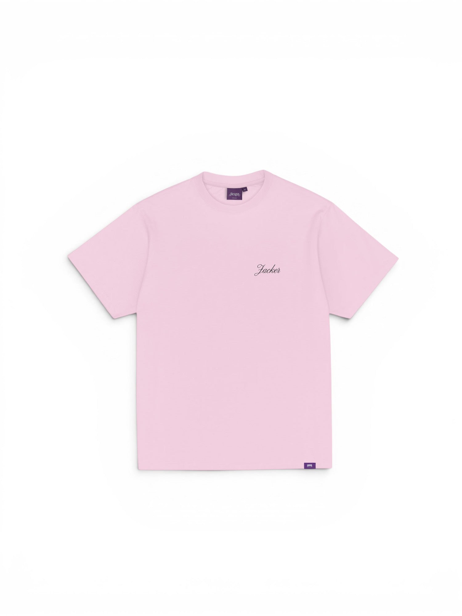 Teeshirts Jacker Grace T-Shirt Pink, vue de face a plat