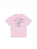 Teeshirts Jacker Grace T-Shirt Pink, vue de dos a plat
