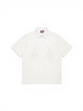 Chemises Jacker Olive Shirt White, vue de face a plat