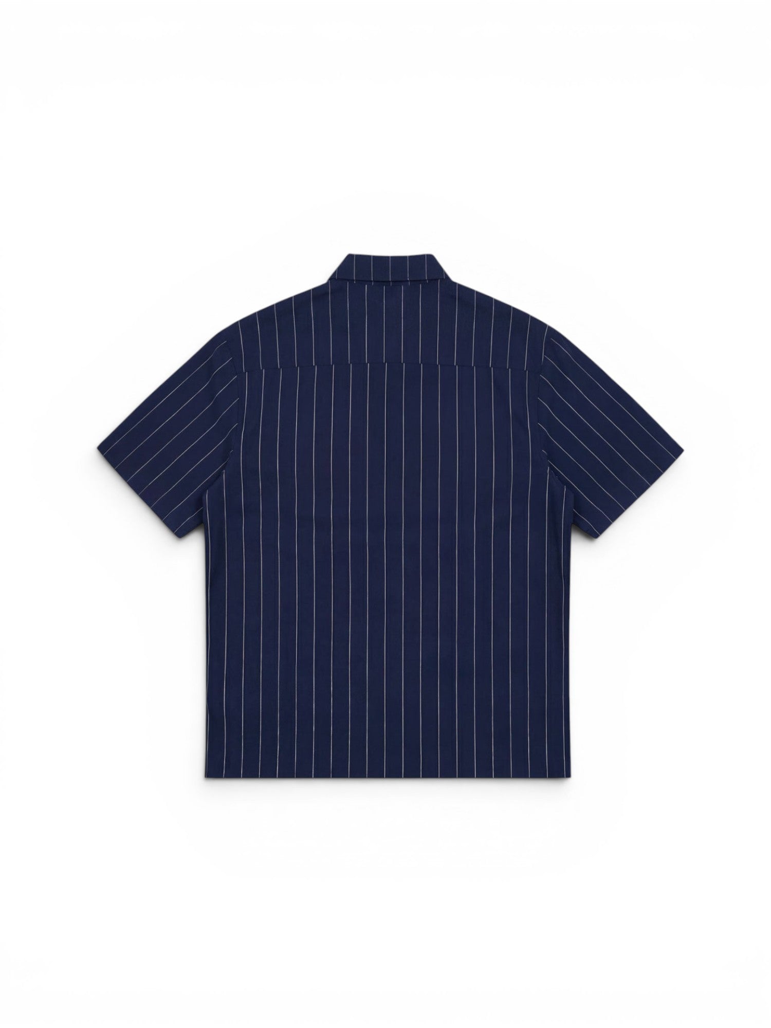 Chemises Jacker Pals Font Shirt Navy, vue de dos a plat